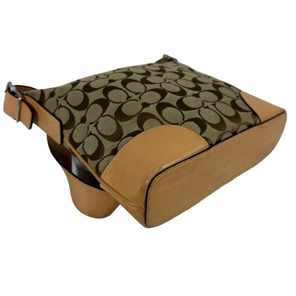 Coach Vintage Signature Monogram Shoulder Bag - Picture 3 of 9